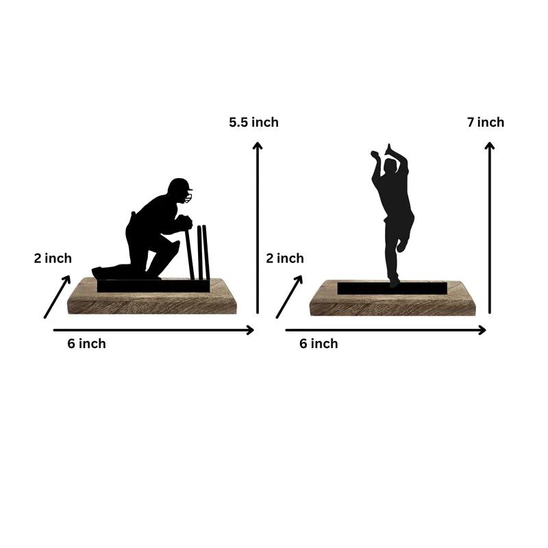 Cricket Duo II Showpiece - Set Of Two media 5