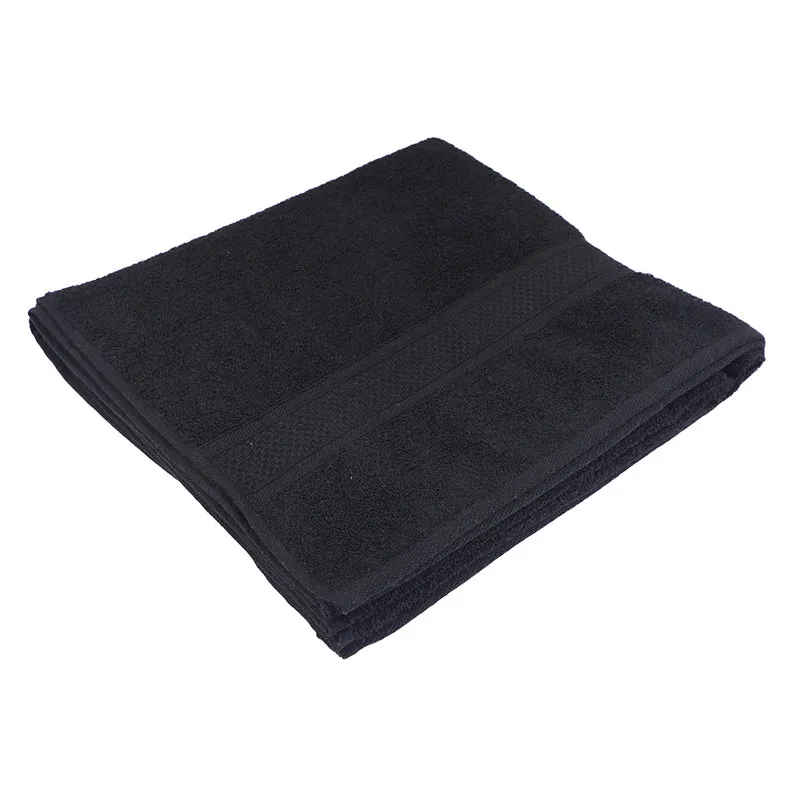 Velvique Cotton Bath Towel - Black media 3