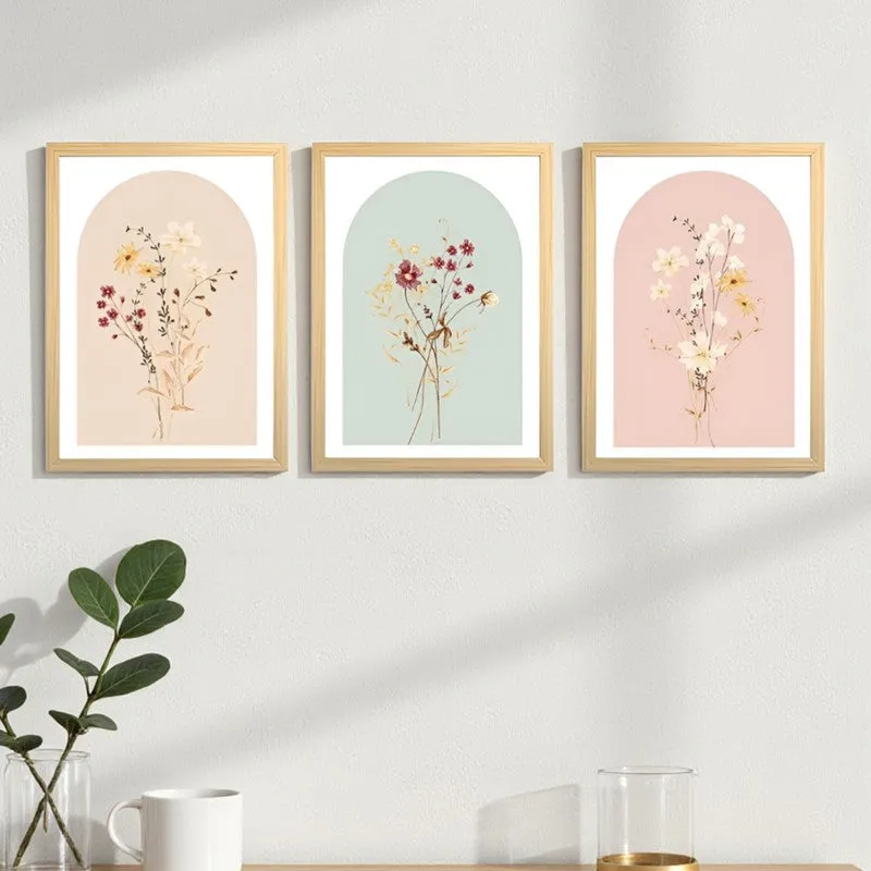 Sunny Paper Wall Art - Set Of Three media 1