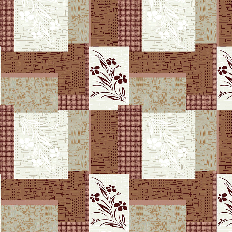 Nutan Floral Checkered Reversible Cotton Dohar media 6