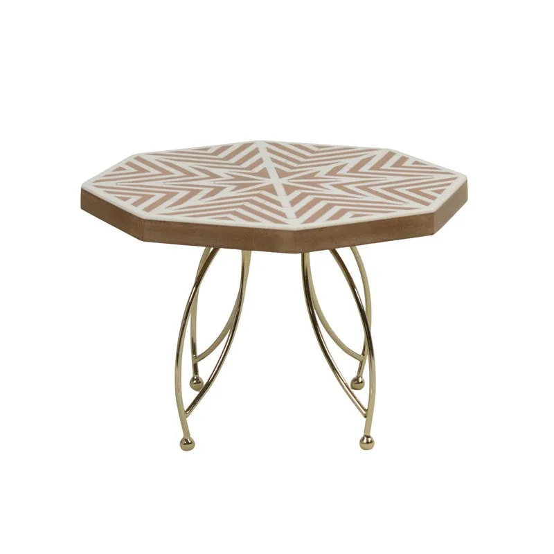 Savor Stack Cake Stand - Gold media 4