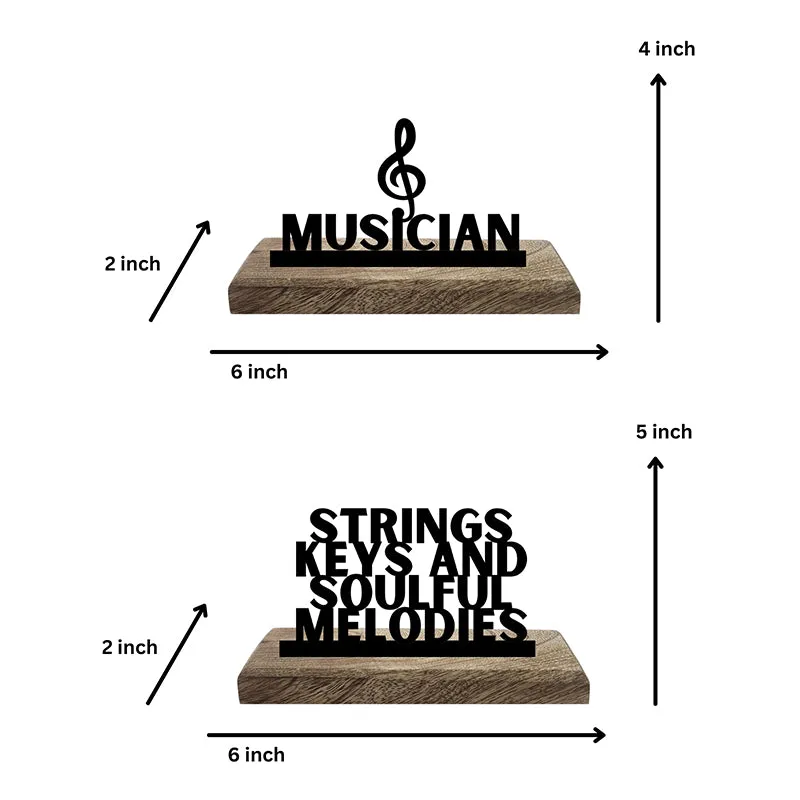 Melodies & Musician Showpiece - Set Of Two media 5