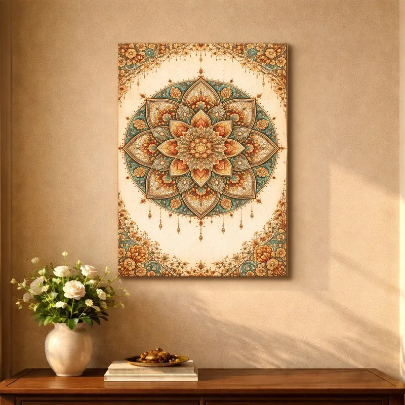Royal Mandala Canvas Wall Art & Paintings media 5