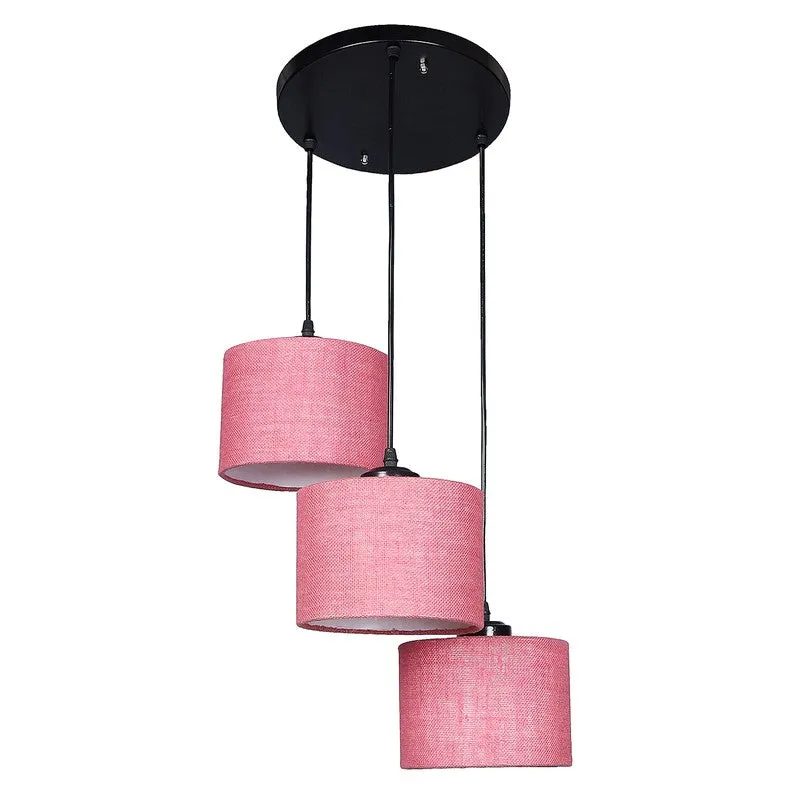 Lumera Drift Metal Ceiling Lamp - Pink media 4