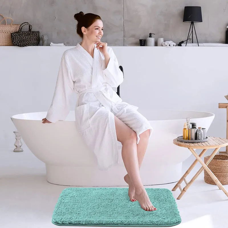 Vegas Luxe Bath Mat - Aqua media 1
