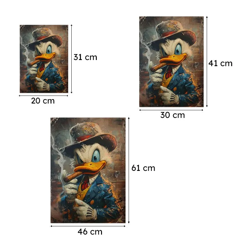 Dapper Duck Detective Wall Poster media 11