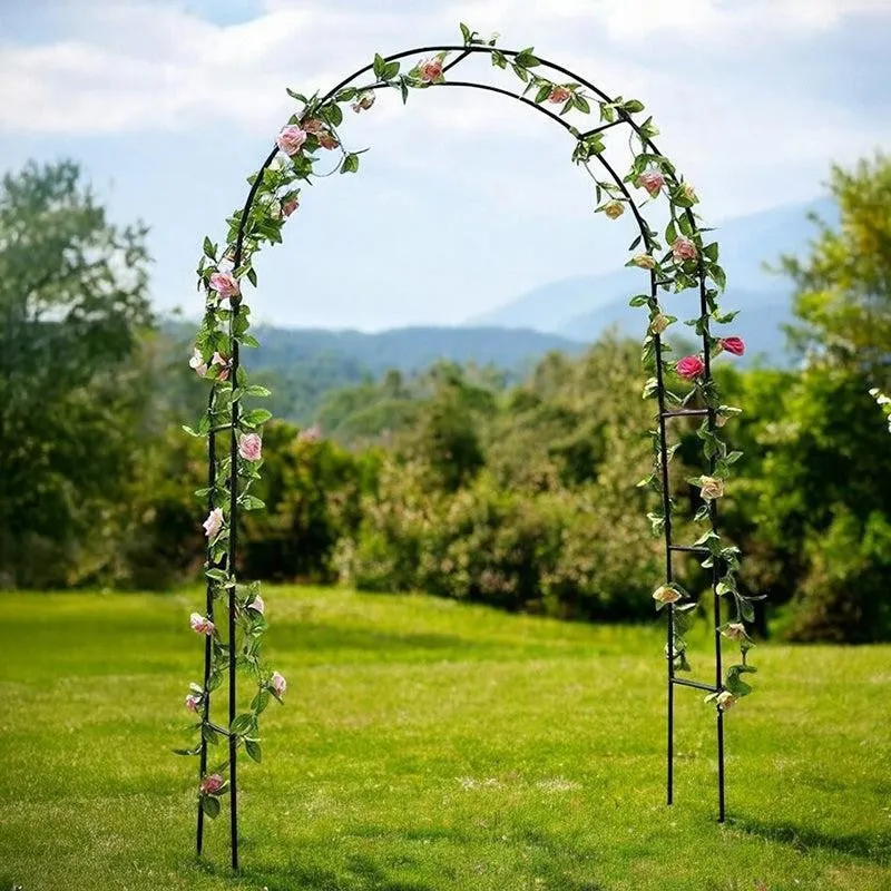Sylvan Arch Metal Planter Stand - Black media 1