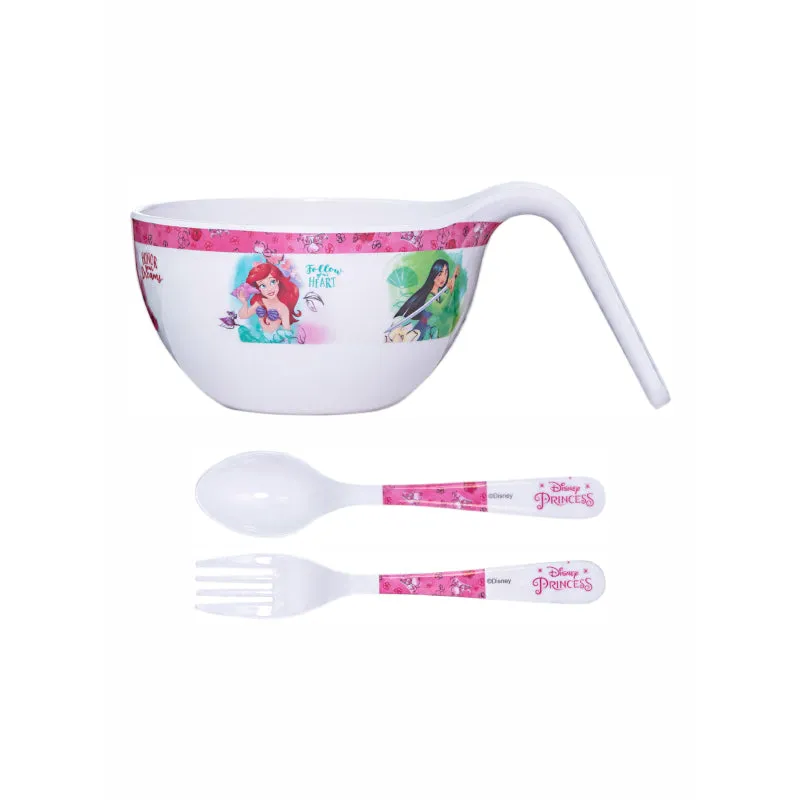 Servewell Mermaid Wonder Kids Bowl With Spoons - 650 ML media 3