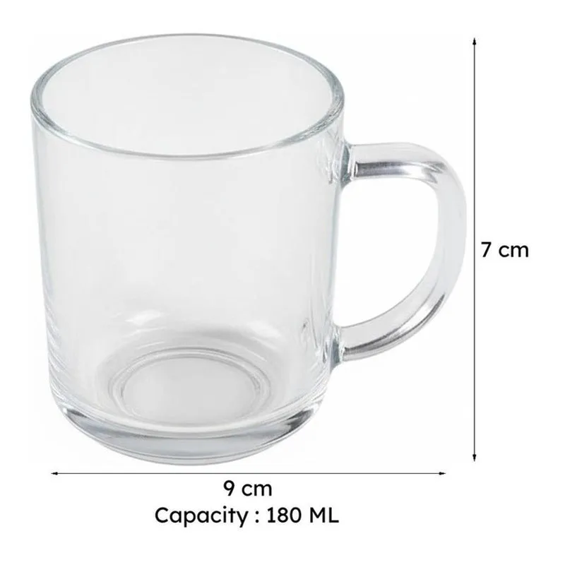 Juro Glass Tea Cup (180 mL) media 7