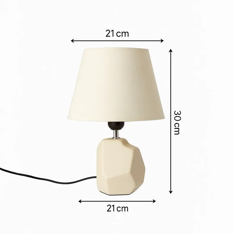 Aurivelle Ceramic Table Lamp - White media 6
