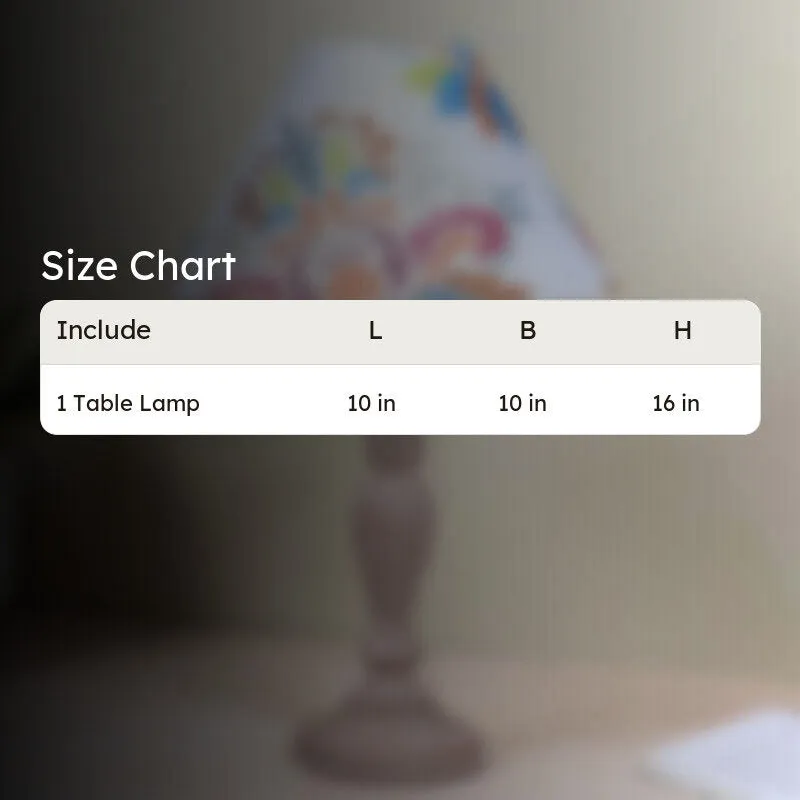 Nordlys Sabi Printed Mango Wood Table Lamp - Multicolor media 5