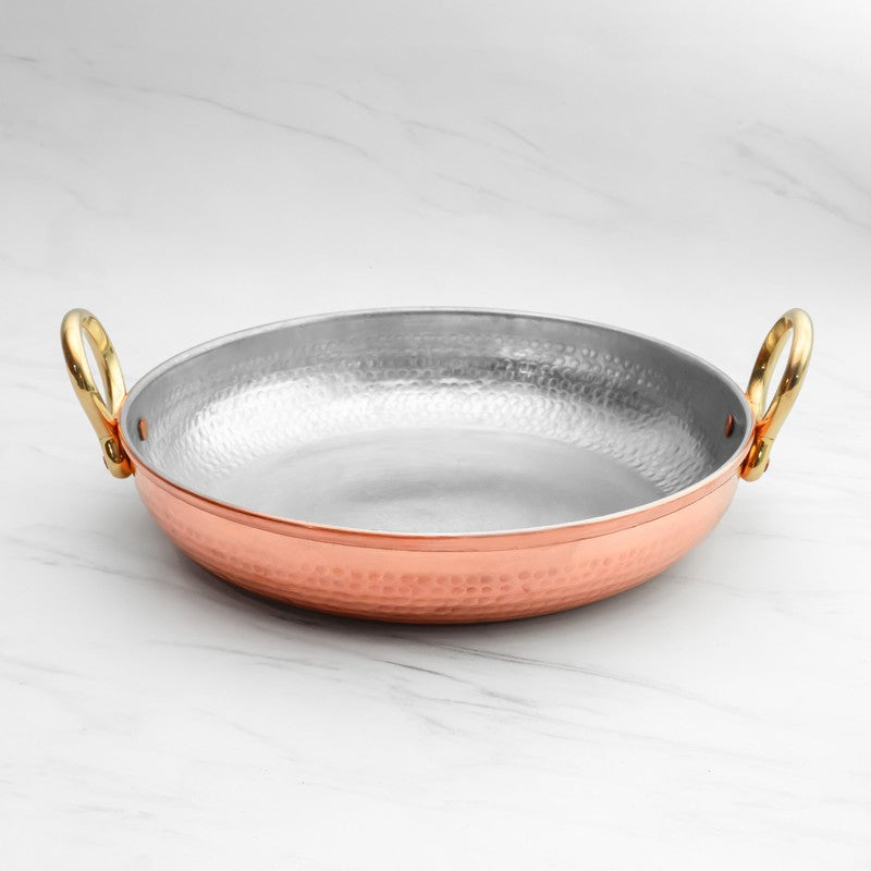Montaro Glossy Copper Kadhai - 3500 mL media 3