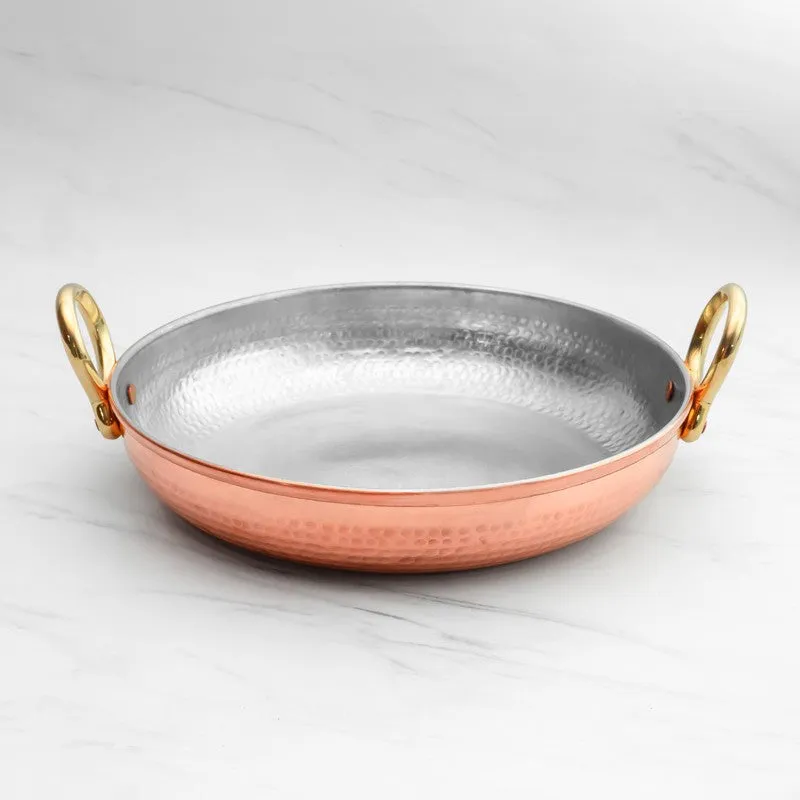 Montaro Glossy Copper Kadhai - 3500 mL media 3