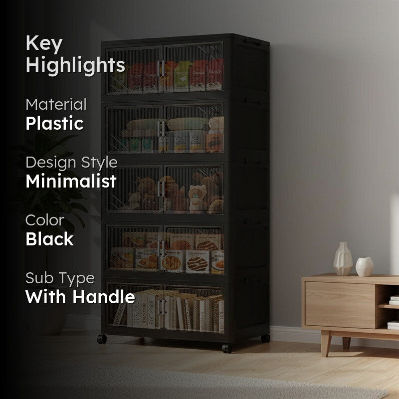 Urban Ease Five Tier Plastic Storage Box media 2