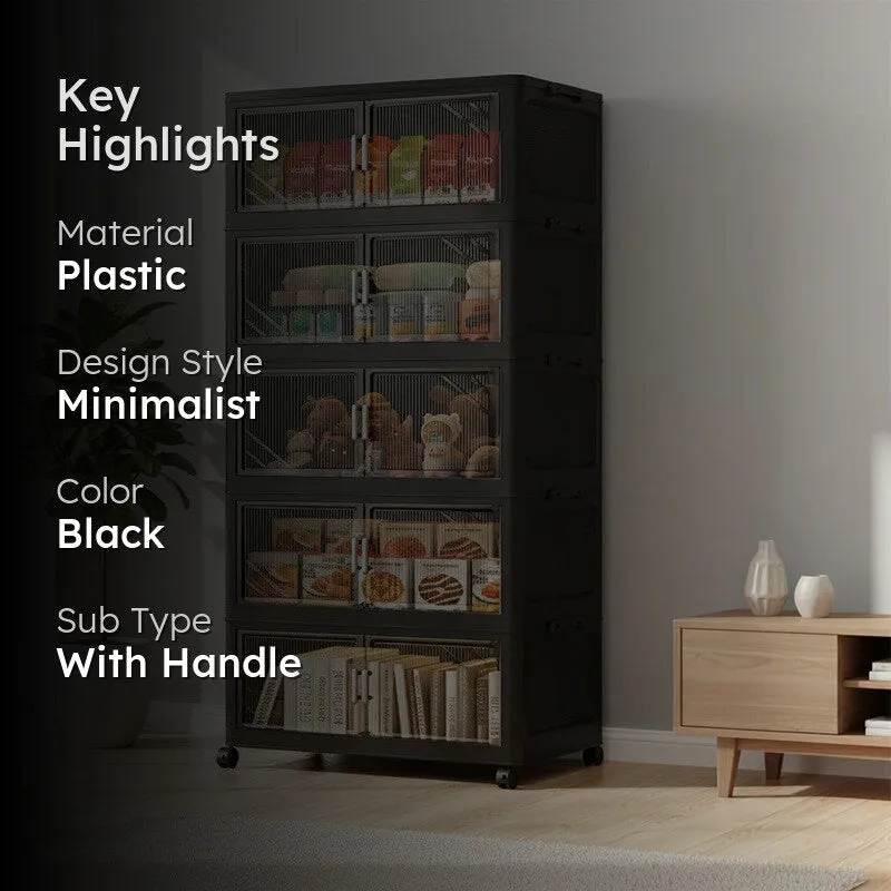 Urban Ease Five Tier Plastic Storage Box media 2