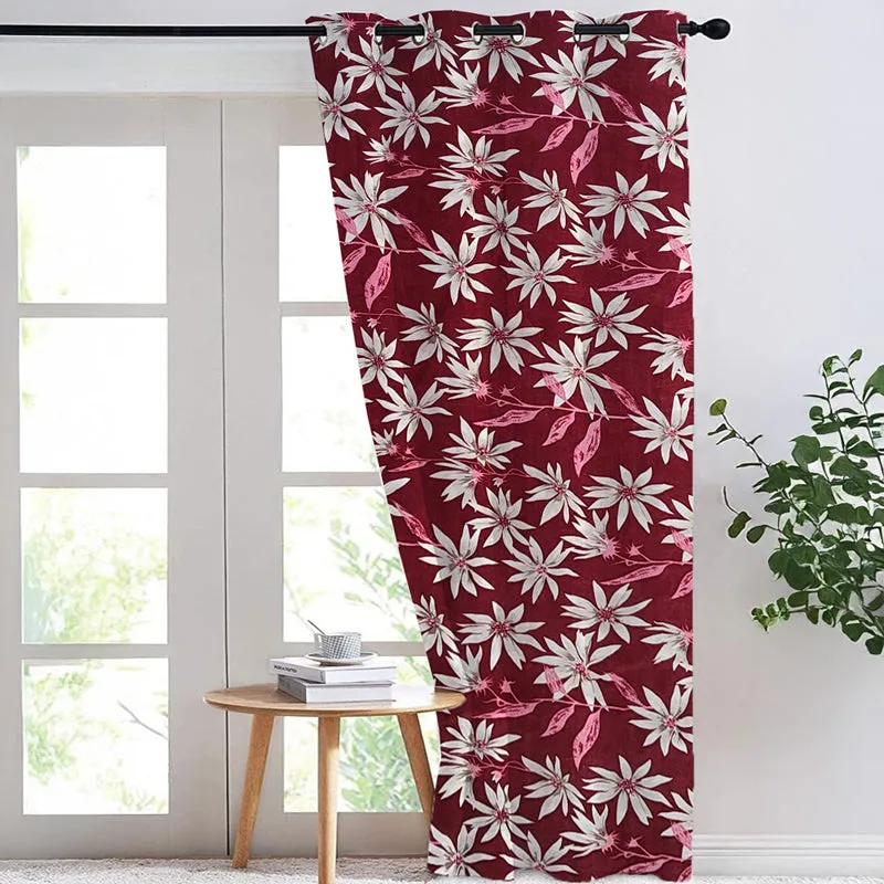 Leaf Cluster Room Darkening Curtain media 1
