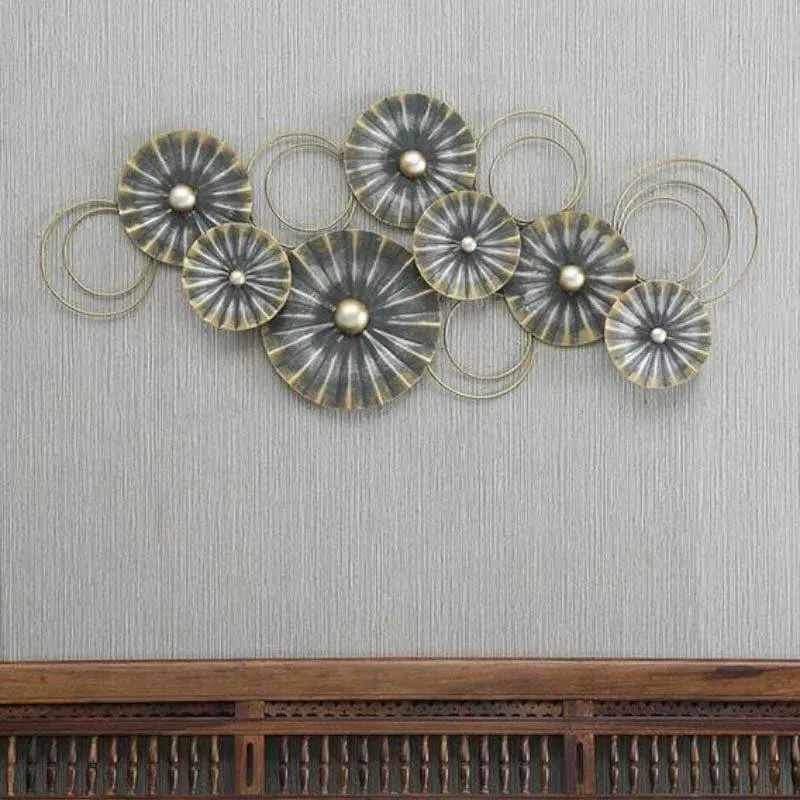 Fennella Circles Metal Wall Accent media 1