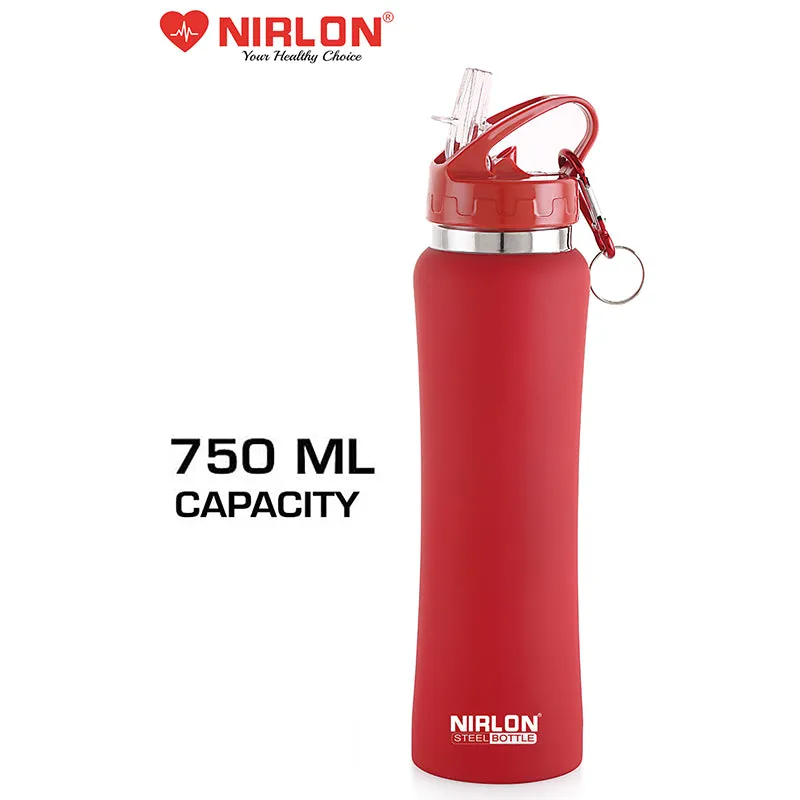 Valento Sipper Water Bottle (Red) - 750 mL media 6