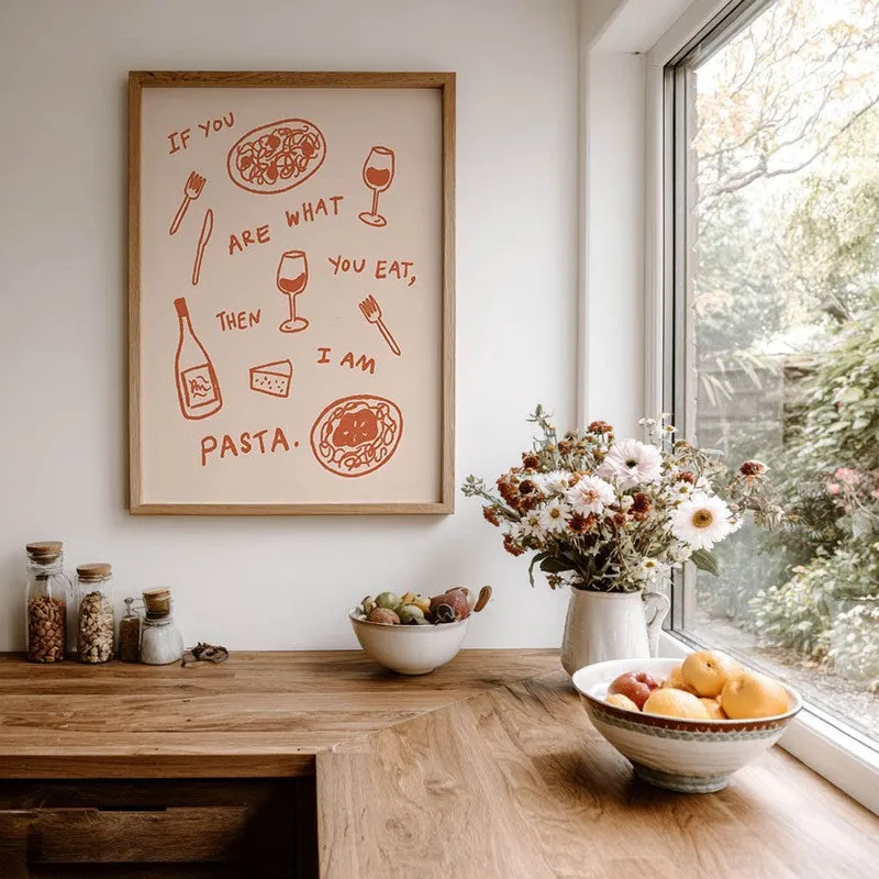 Redplush Barline Archival Canvas Wall Art - Brown media 7
