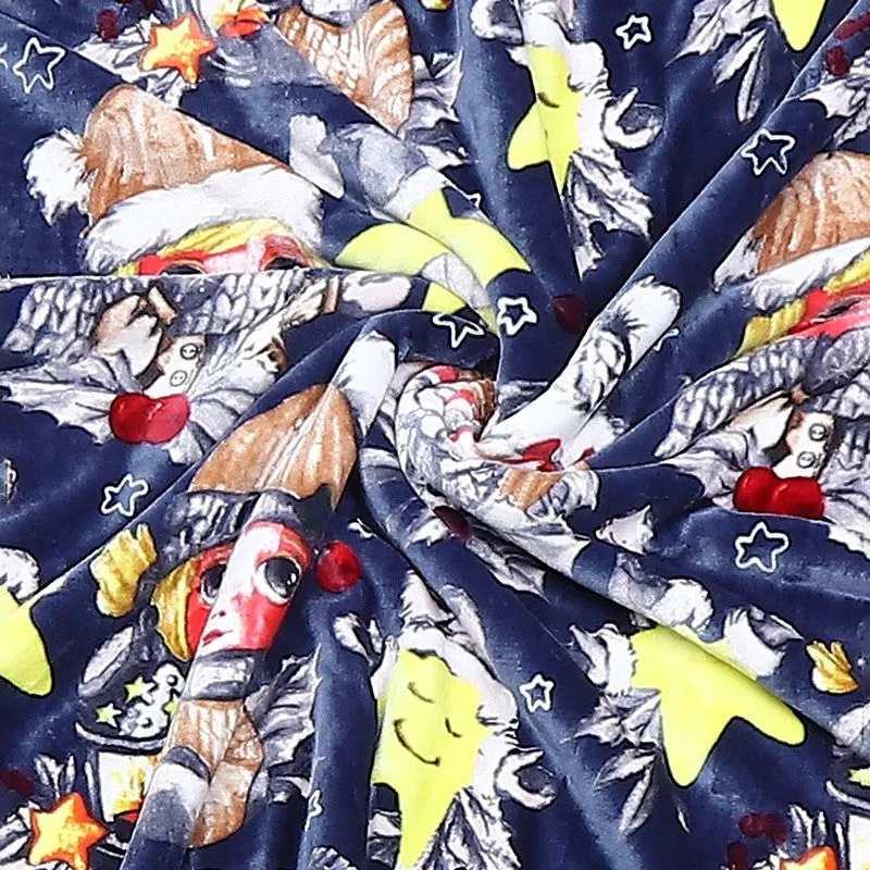 Monte Carlo Whimsical Wonderland Kids Blanket (Blue)- 500 GSM media 5