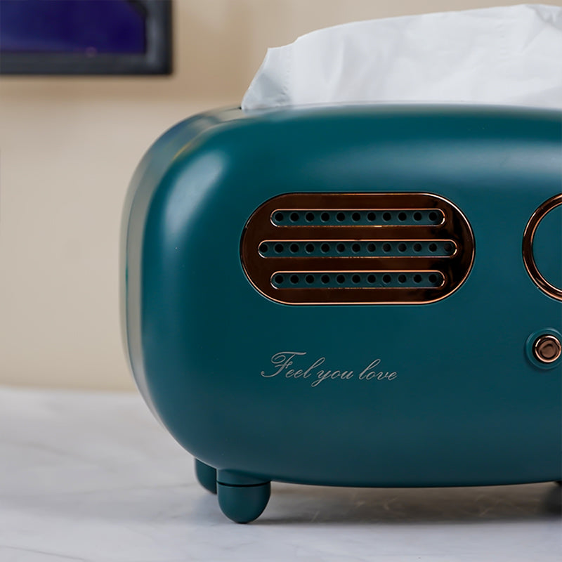 Retro Blues Tissue Box media 5