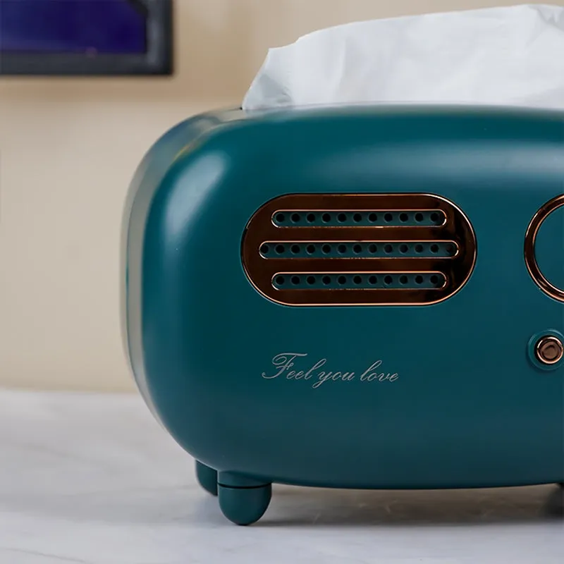 Retro Blues Tissue Box media 5