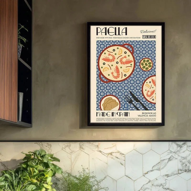 Golden Gourmet Archival Canvas Wall Art - Black media 3
