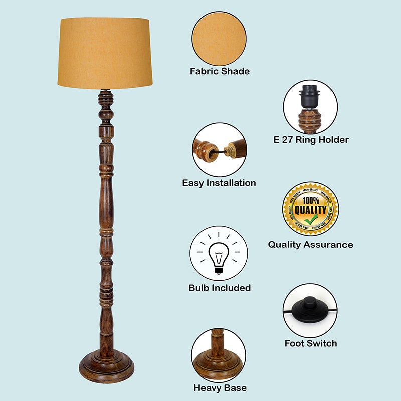 Elfin Curve Floor Lamp - Yellow media 5
