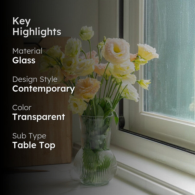Oleander Glass Vase media 2