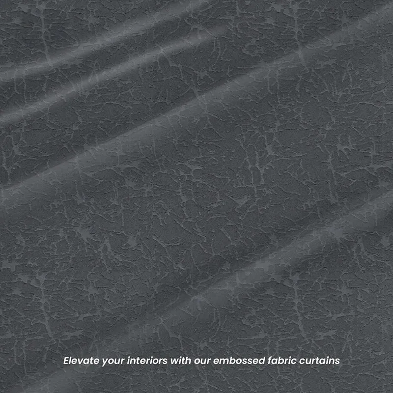 Urban Space Earth Crust Blackout Curtain (Dark Grey) - Set Of Two media 3