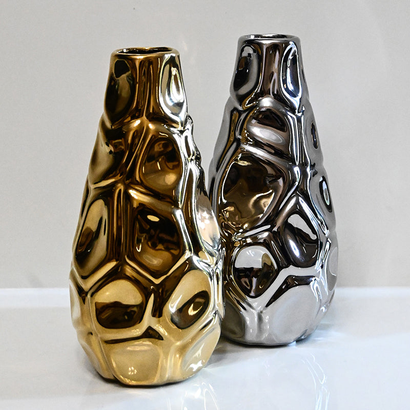 Olyra Nuo Ceramic Vase - Set Of Two media 3