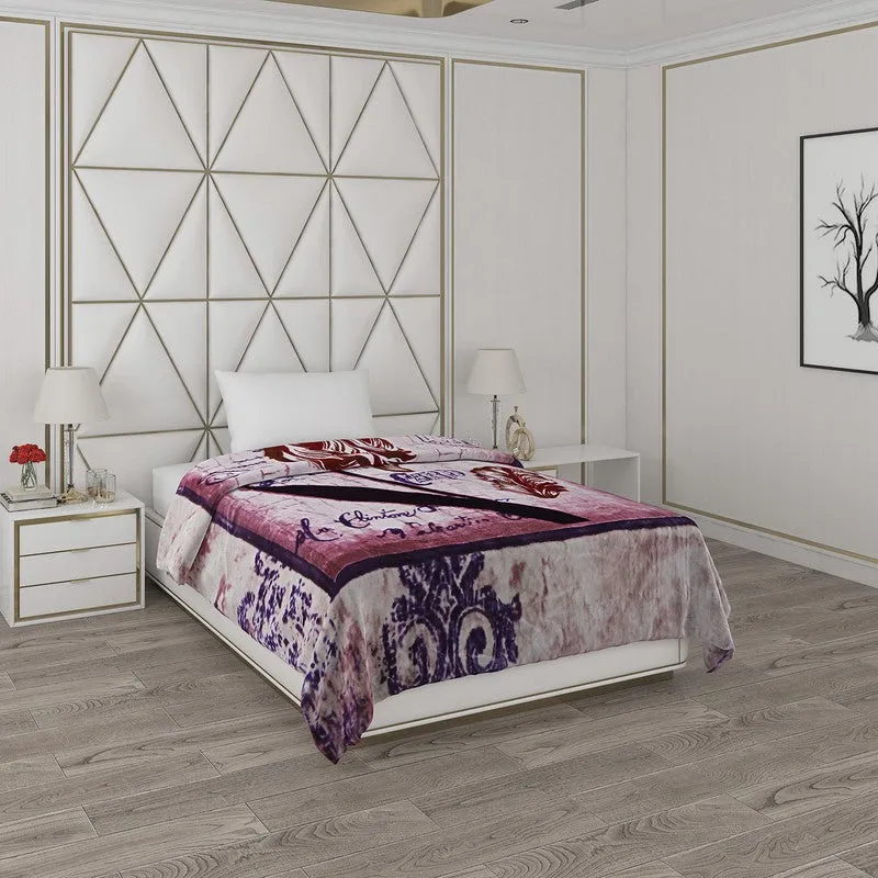 Monte Carlo Mystic Blooms Blanket - 1000 GSM media 1