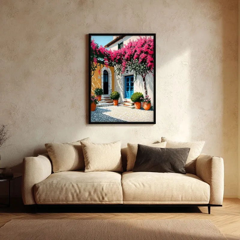 Vireta Canvas Wall Painting With Black Frame media 4