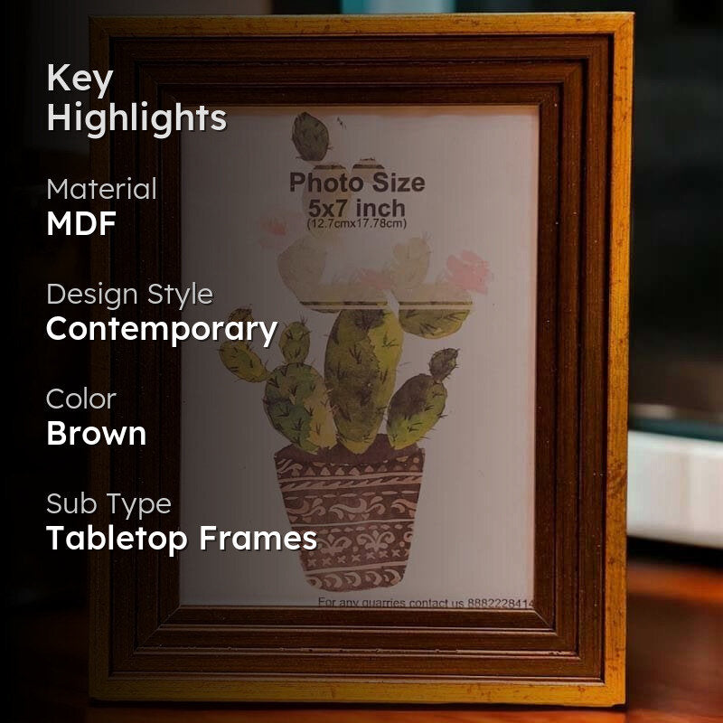 Crafty Timber Tales Table Photo Frame media 2
