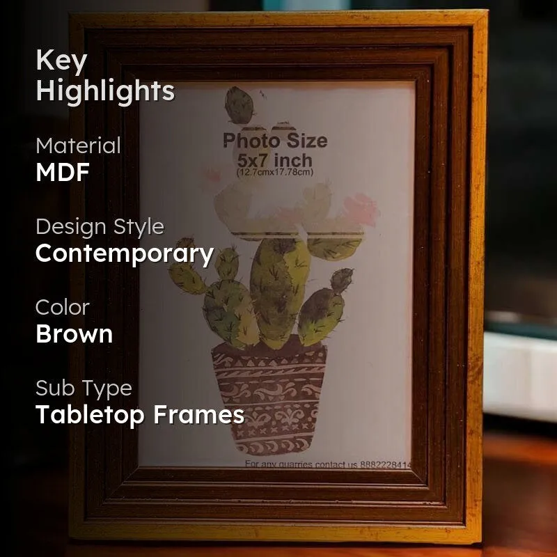 Crafty Timber Tales Table Photo Frame media 2