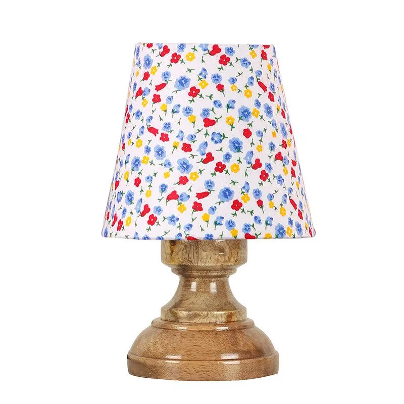 Harolda Color Splash Fabric Table Lamp - Multicolor media 4