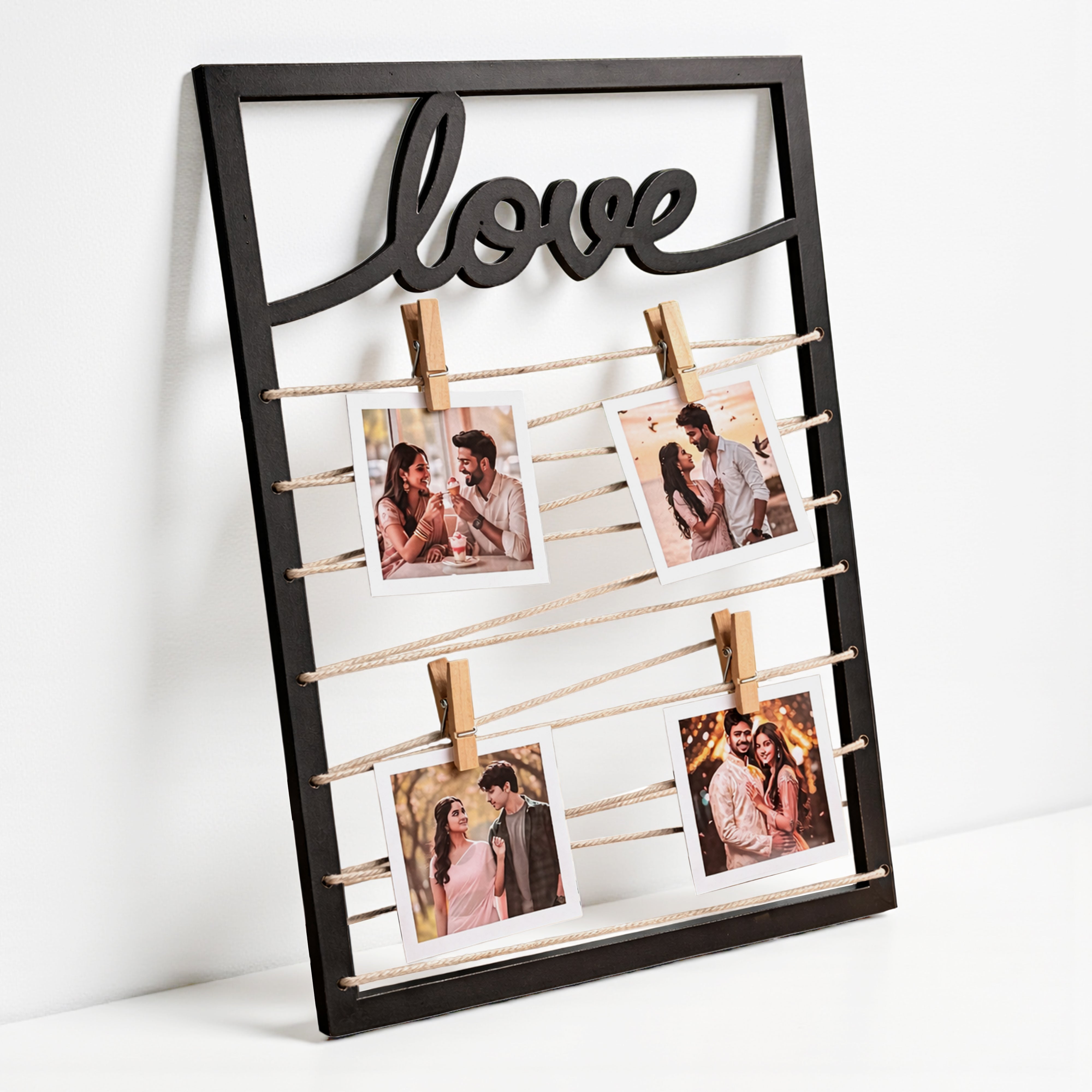 LoveThread MDF Photo Frame - Black media 5