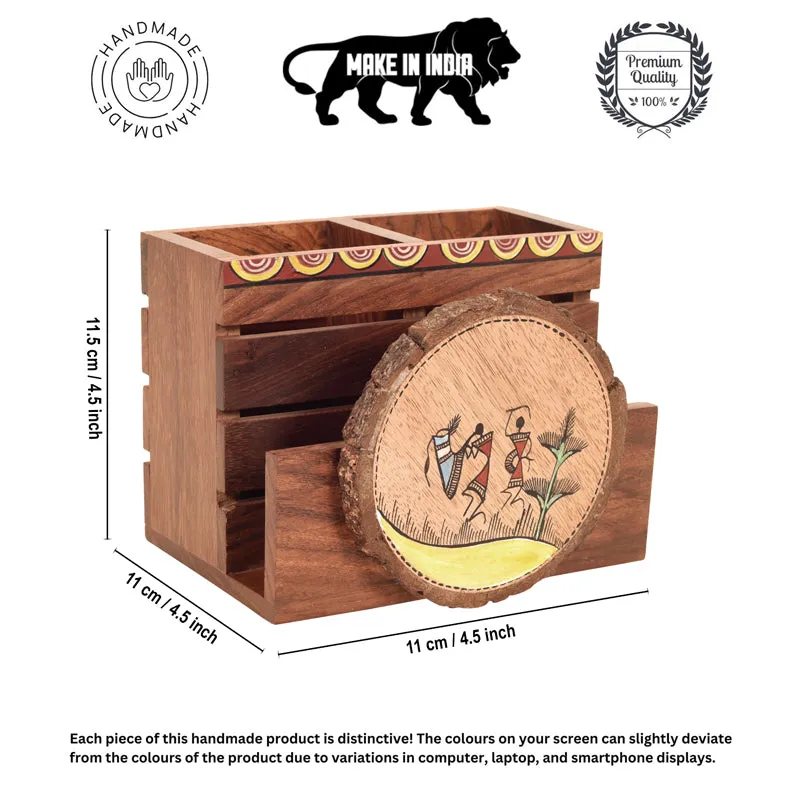 Warli Wale Cutlery Holder media 7