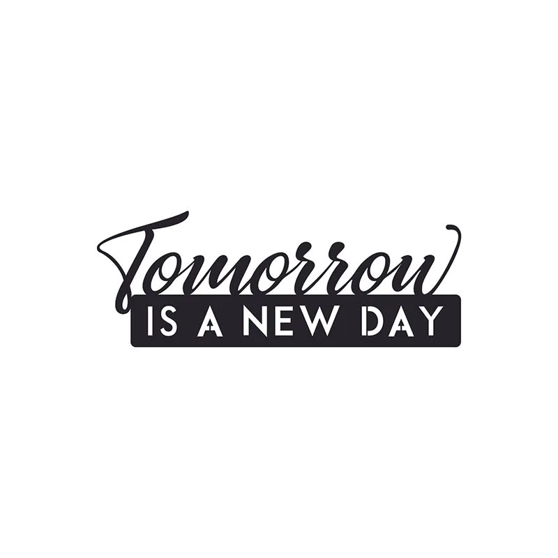 Tomorrow Is A New Day Black Iron Wall Accent media 3