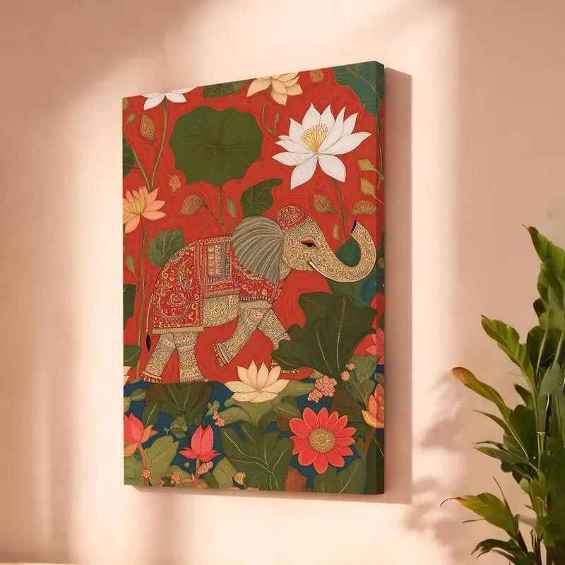 Temple Tusker Canvas Wall Art media 7