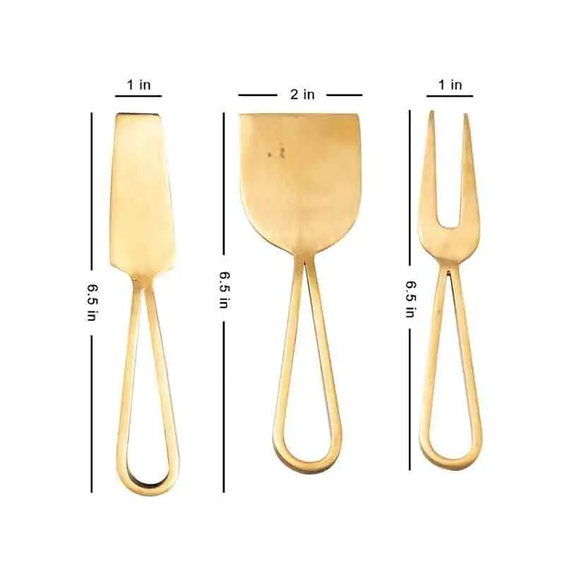 Edam Cheese Knives - Set Of Three media 5