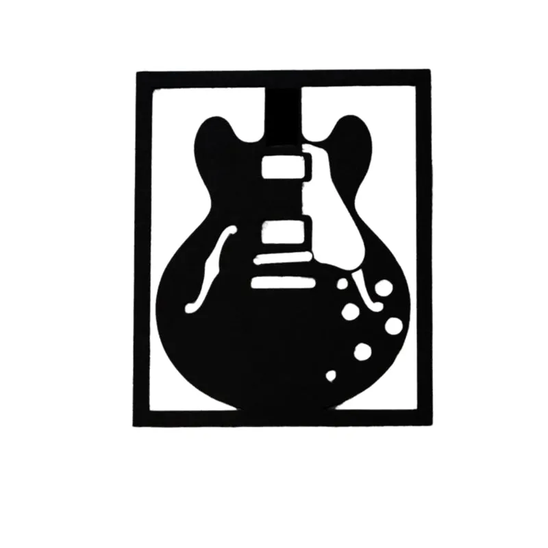 Lines Of Guitar I Iron Wall Accent media 4