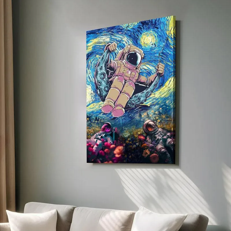 Astro Launch Canvas Wall Painting media 4