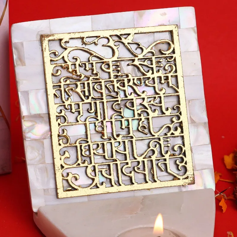 Gaytri Mantra TeaLight Holder media 5