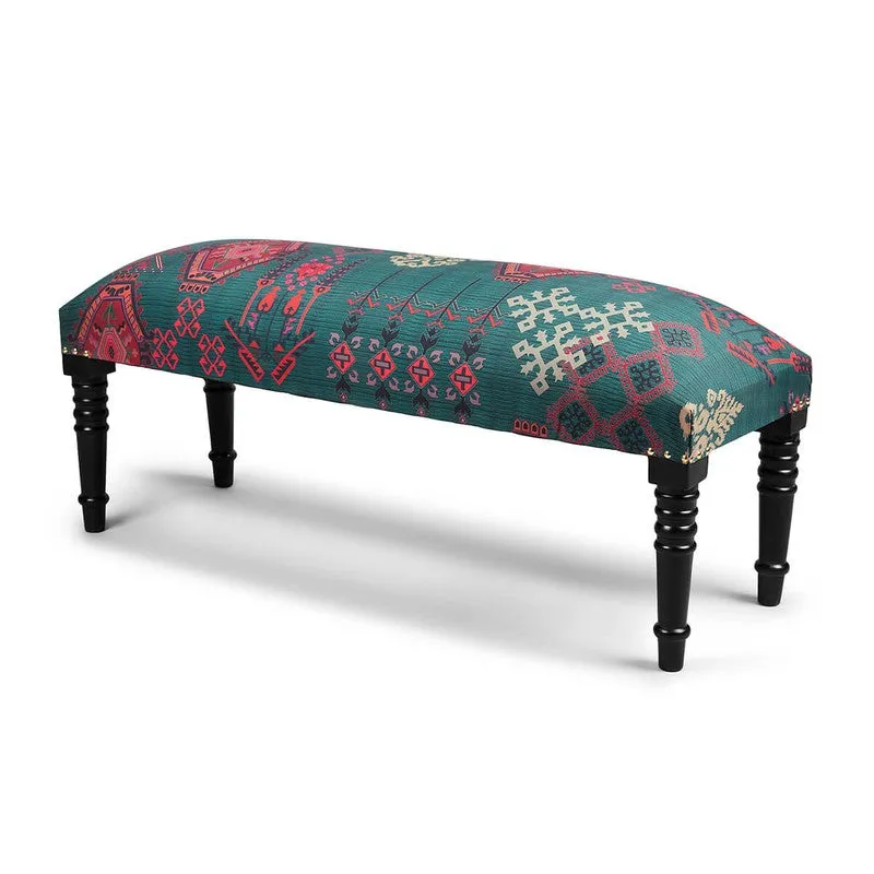India Circus Sheesham Wood Enchanting Mirage Wooden Bench media 3