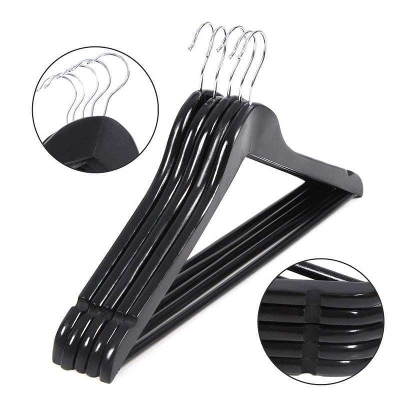 Attirra Wood Cloth Hanger - Set of Twelve media 4