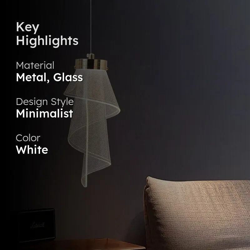 Crystal Choro LED Glass Ceiling Lamp media 2