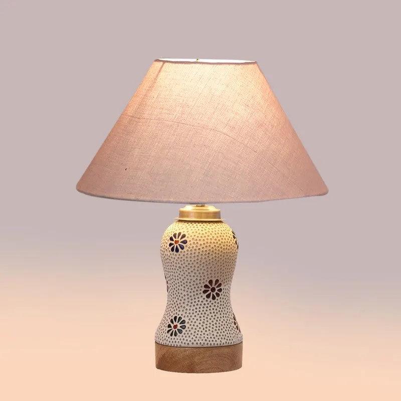 Lunetra Wooden Table Lamp - Multicolor media 6
