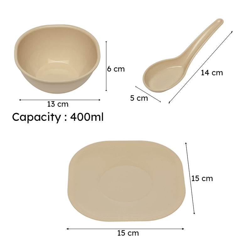 Cesar 400 ml Soup Bowl (Beige) - Eighteen Piece Set media 8