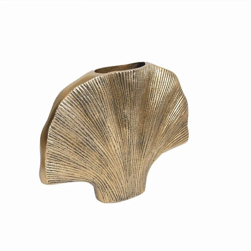 Sea Treasure Vase - Antique Gold media 4